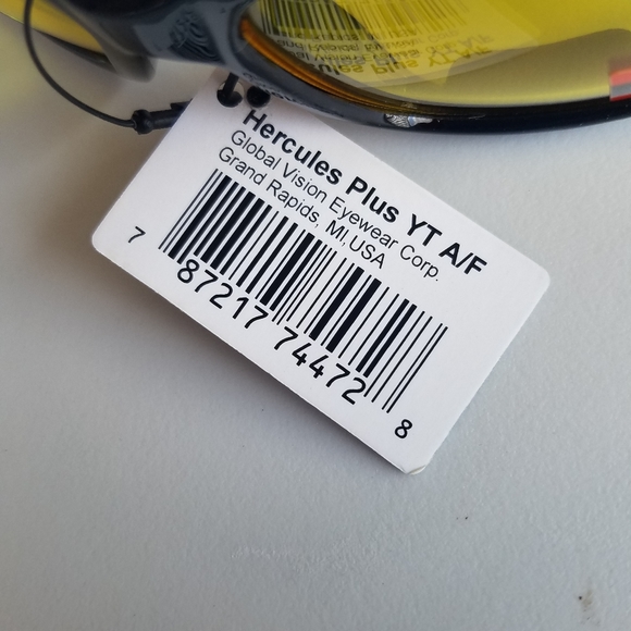 Motorcyle Glasses yellow free Foreign currency with purchase while supplies last - Picture 2 of 16